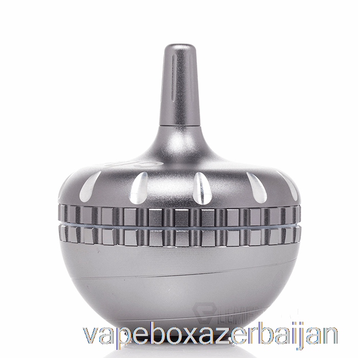 Vape Azerbaijan Cheech Glass 4 Part Spinner Grinder Grey